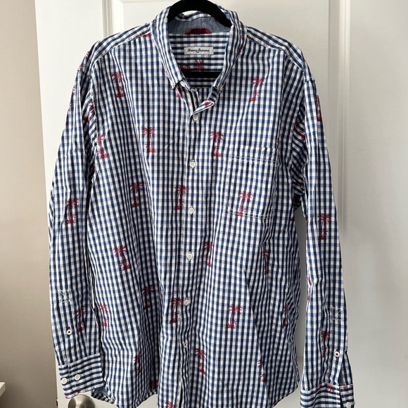 Tommy Bahama Cotton Dress Shirt - Picture 1 of 4